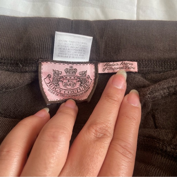Vintage Brown Juicy Couture Flared Sweatpants - Picture 4 of 6